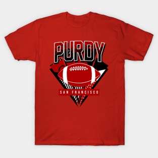 Purdy Retro San Francisco Football T-Shirt